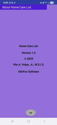 Home Care List By Screen